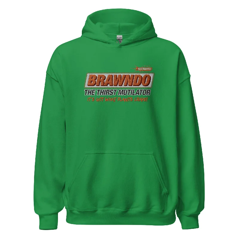 BRAWNDO the Thirst Mutilator Embroidered Hoodie