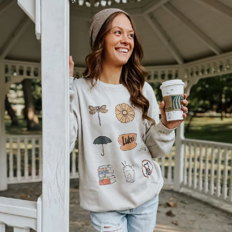 Gilmore Girls Clipart Sweatshirt