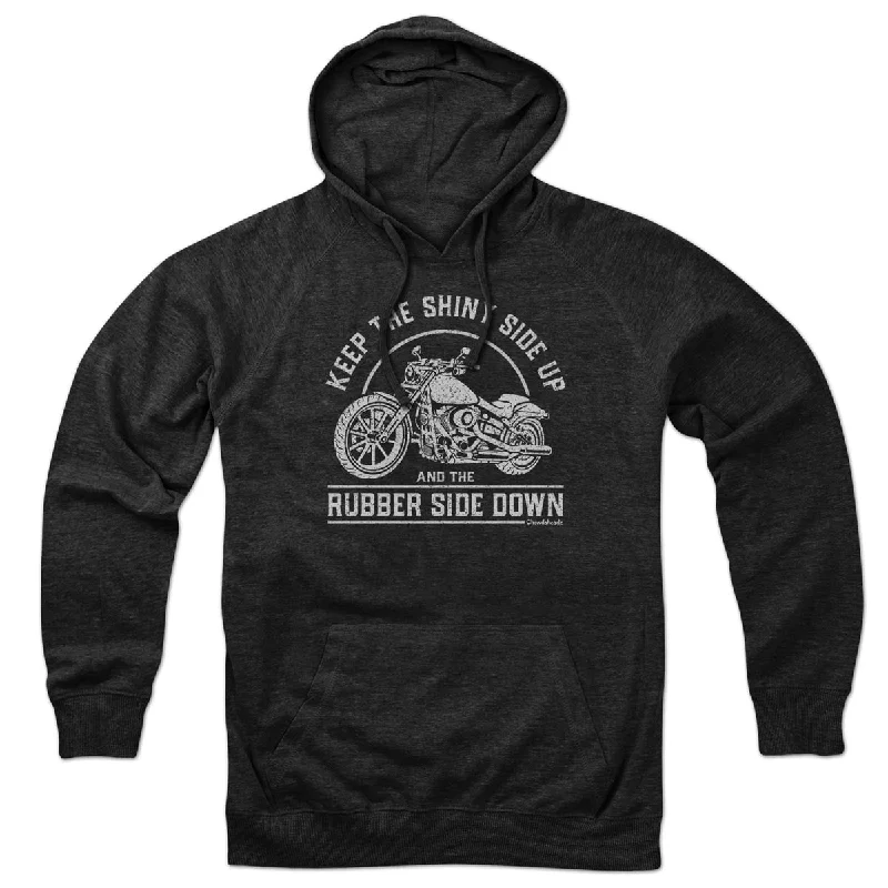 Shiny Side Up Motorcycle Hoodie