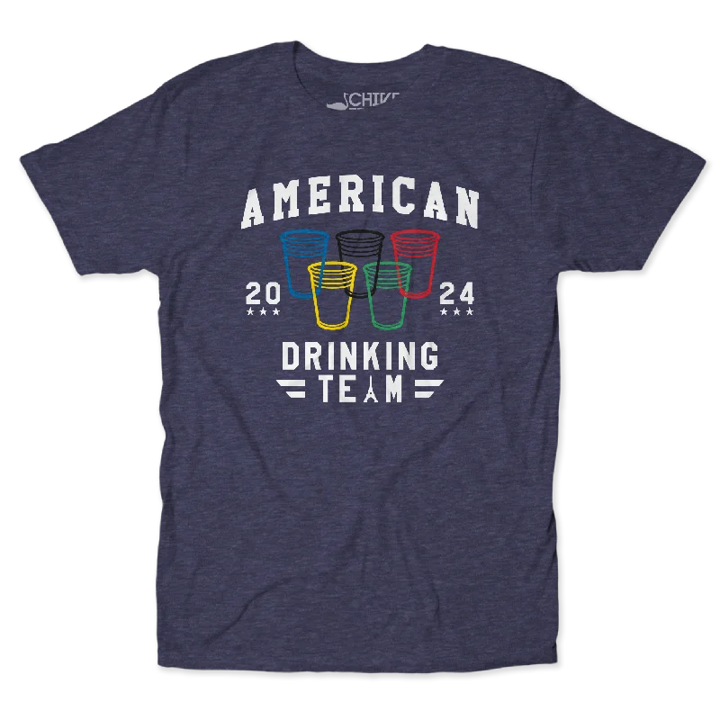 American Drinking Team Unisex Tee