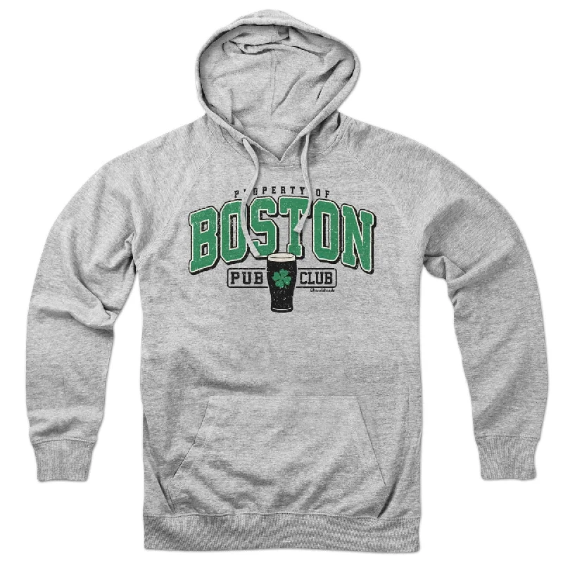 Property of Boston Pub Club Hoodie