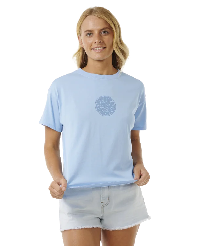 Icons Of Surf Relaxed T-Shirt in Mid Blue