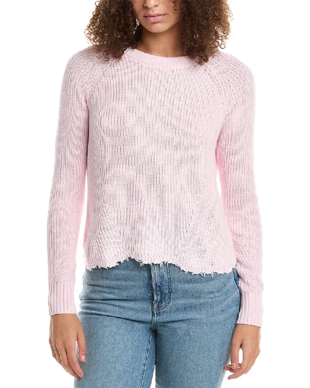 Cotton by Autumn Cashmere Scalloped Sweater