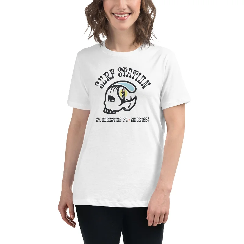 Surf Station x Elizabeth Mason Skull Barrel Women's S/S T-Shirt