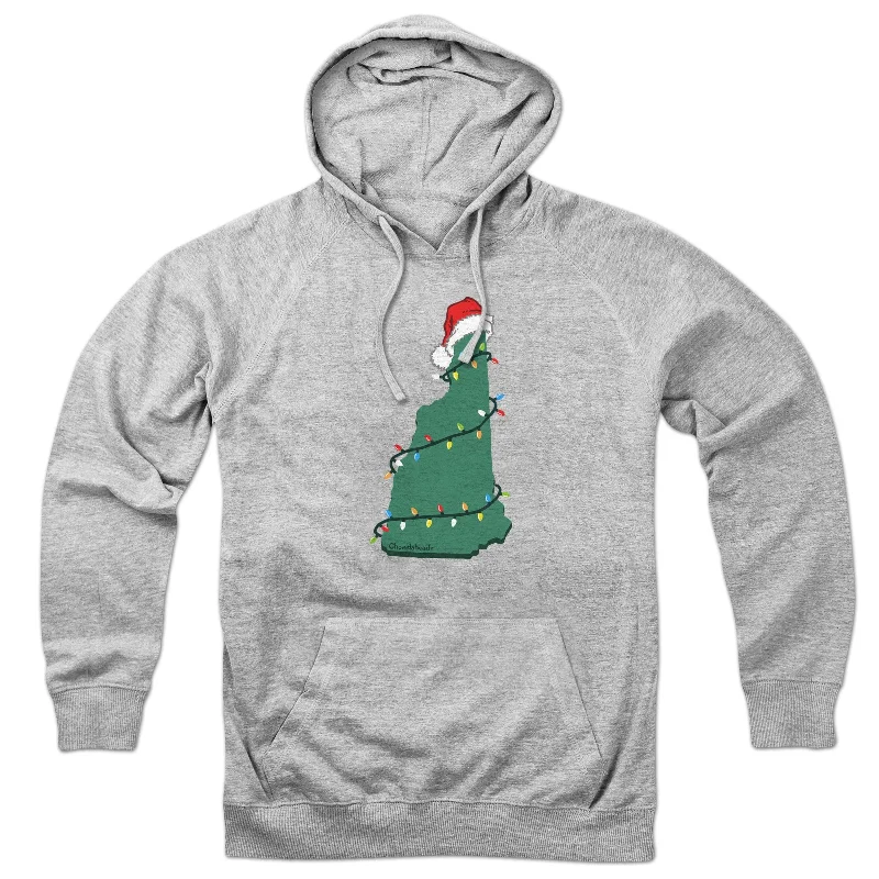 Santa Hat New Hampshire Hoodie