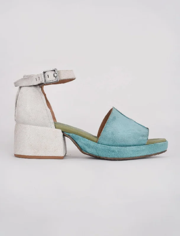 Cru Block Heel, Emerald