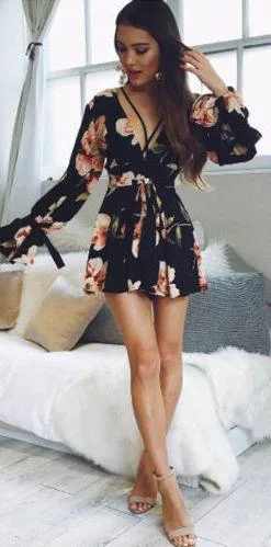 Black Floral