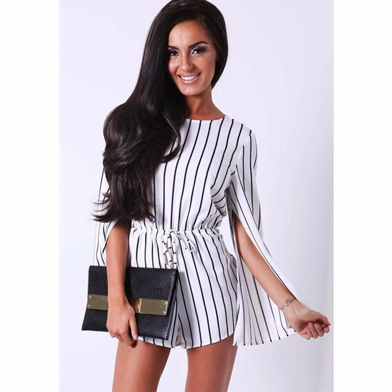 WALK THE LINE ROMPER