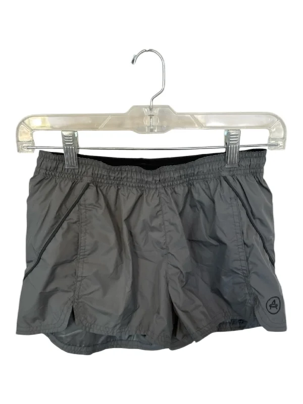 Aether Size 1/S Gray Elastic Waist Athletic Shorts