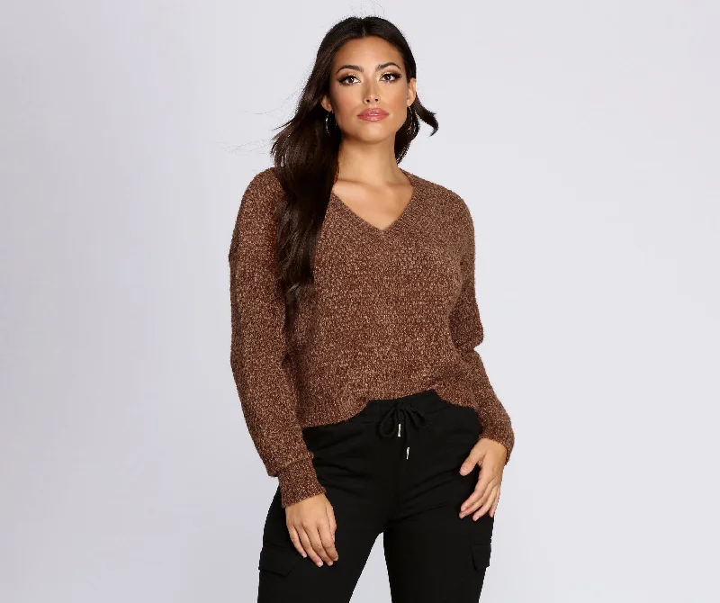 Cozy In Chenille Sweater