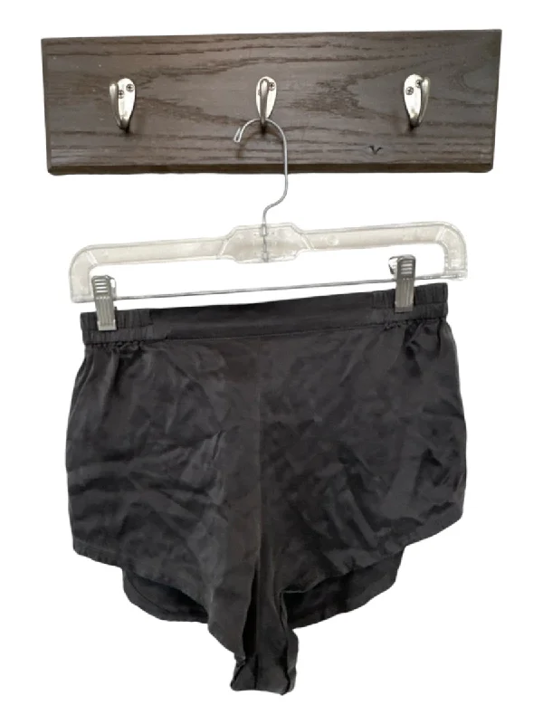 Lunya Size XS Charcoal Silk Elastic Waist Shorts