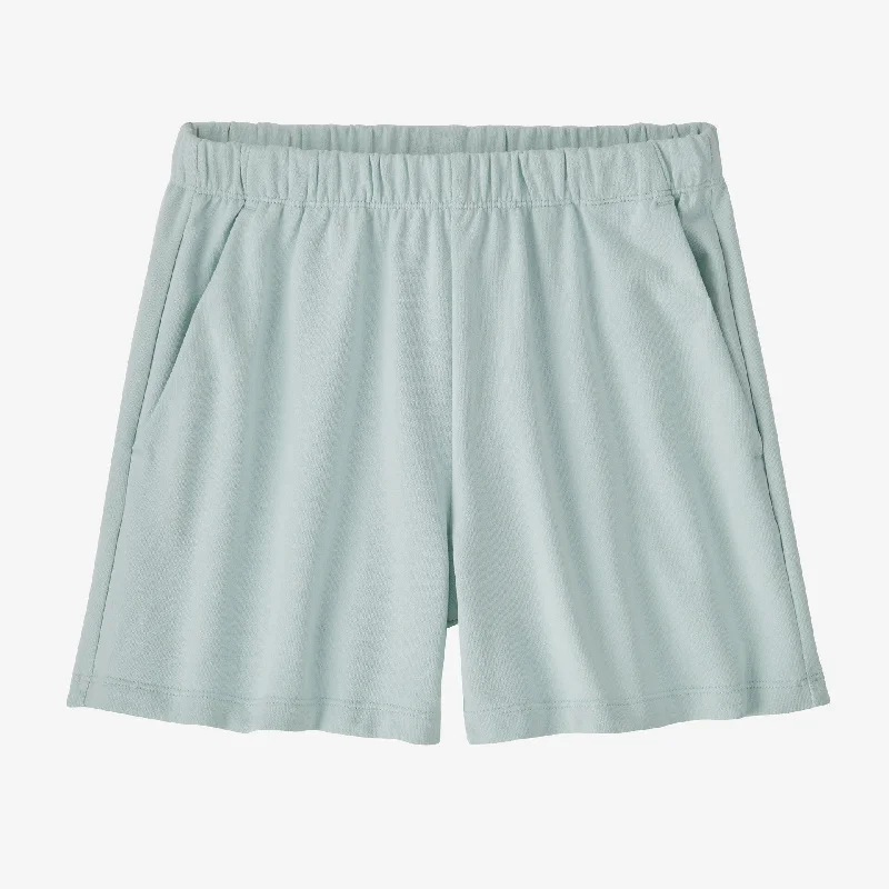 Patagonia Women's Regenerative Organic Certified® Cotton Essential Shorts - 4" - Wispy Green